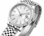 Dateonly 41mm White Dial Stainless Steel (Fluted Bezel / Jubalee)