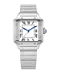 Snts Medium Stainless Steel with White Dial (35mm)