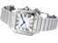 Snts Medium Stainless Steel with White Dial (35mm)