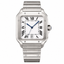 Snts Large Stainless Steel with White Dial (40mm)