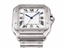 Snts Large Stainless Steel with White Dial (40mm)