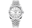 Datejust 41mm White Dial Stainless Steel (Fluted Bezel / Jubalee)